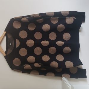 Ann Taylor 100% cotton shimmery sweater